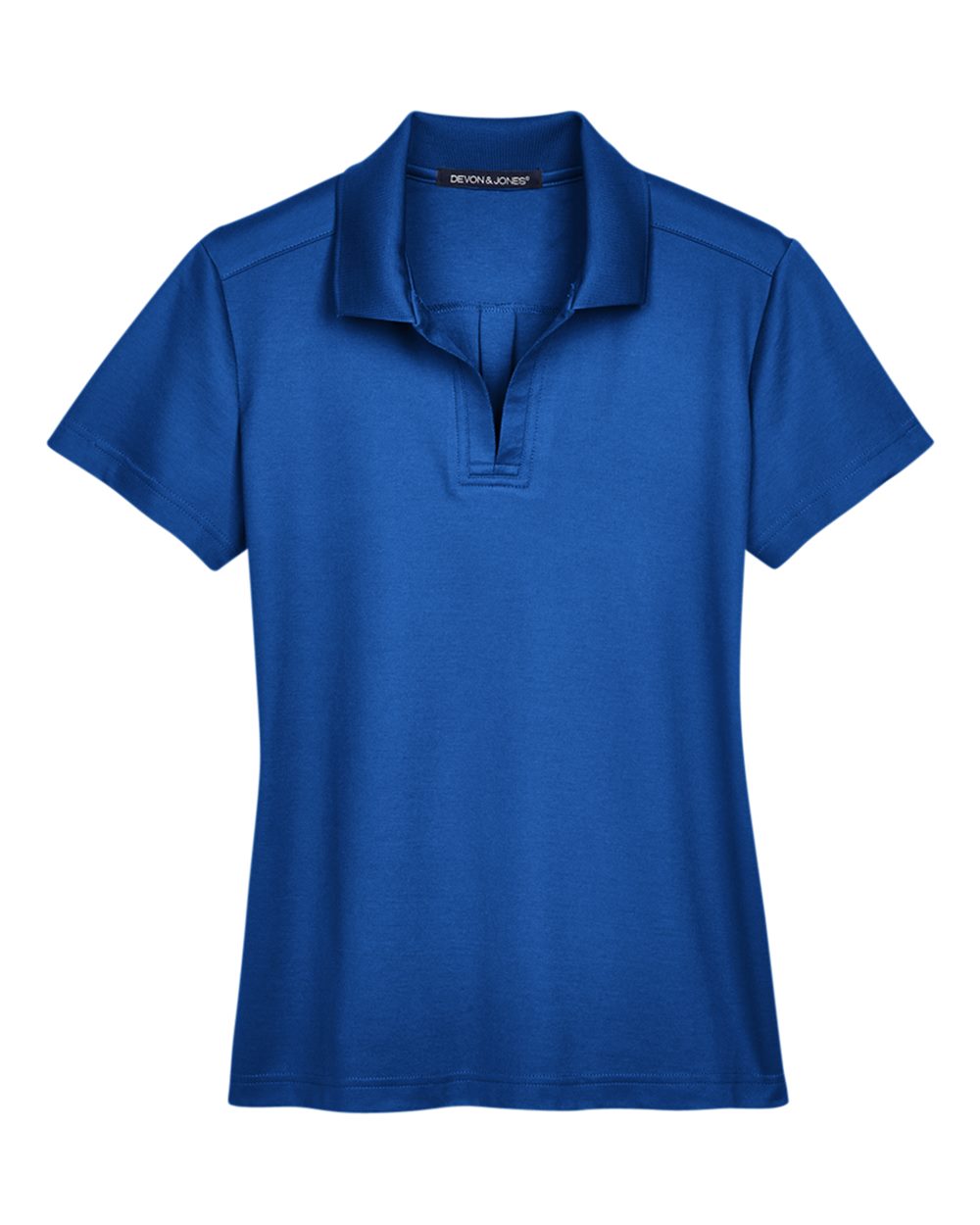 Devon & Jones Women's CrownLux Performance® Plaited Polo. DG20W - True Royal