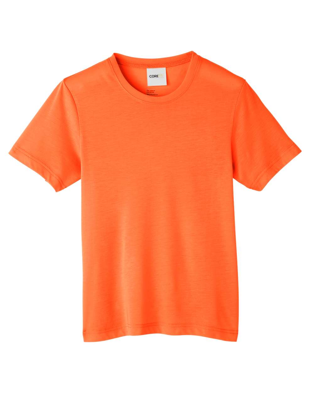 CORE365 Youth Fusion ChromaSoft™ Performance T-Shirt. CE111Y - Campus Orange