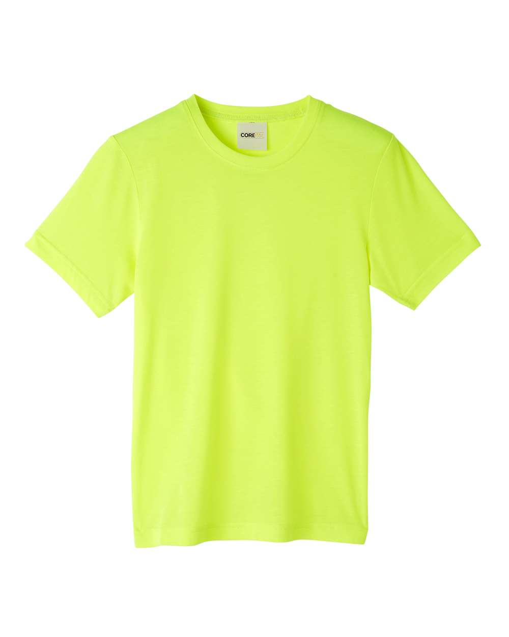 CORE365 Youth Fusion ChromaSoft™ Performance T-Shirt. CE111Y - Safety Yellow
