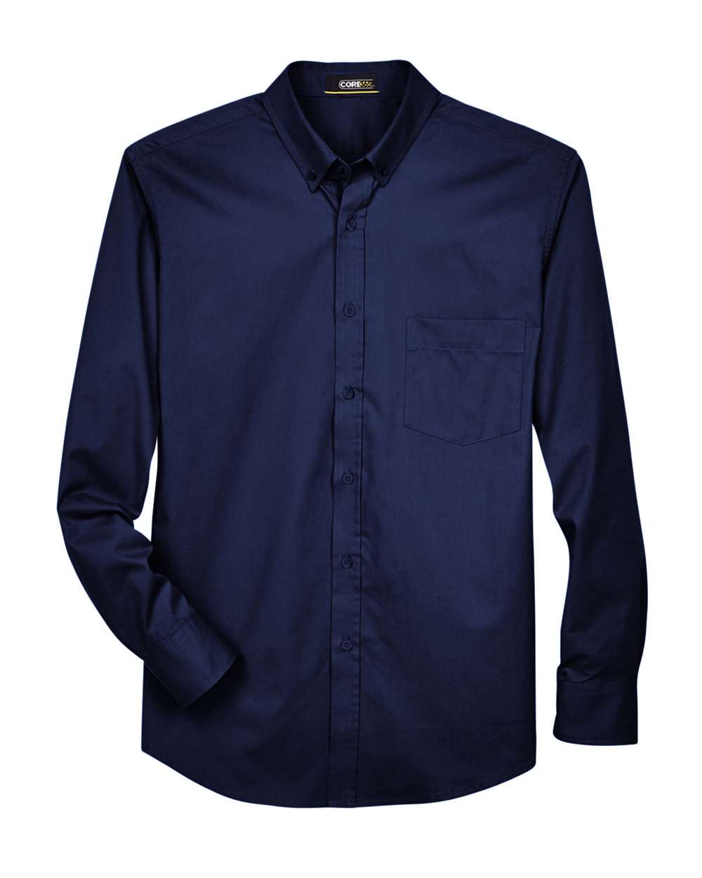 CORE365 Men's Operate Twill Dress Shirt. 88193 - Classic Navy
