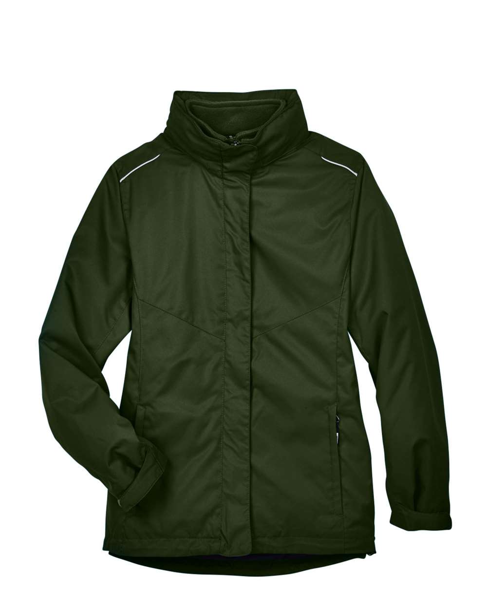 CORE365 Women's 3-in-1 Jacket with Fleece Liner. 78205 - Forest