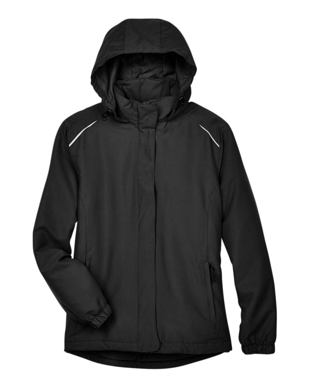 CORE365 Women's Brisk Insulated Jacket. 78189 - Black