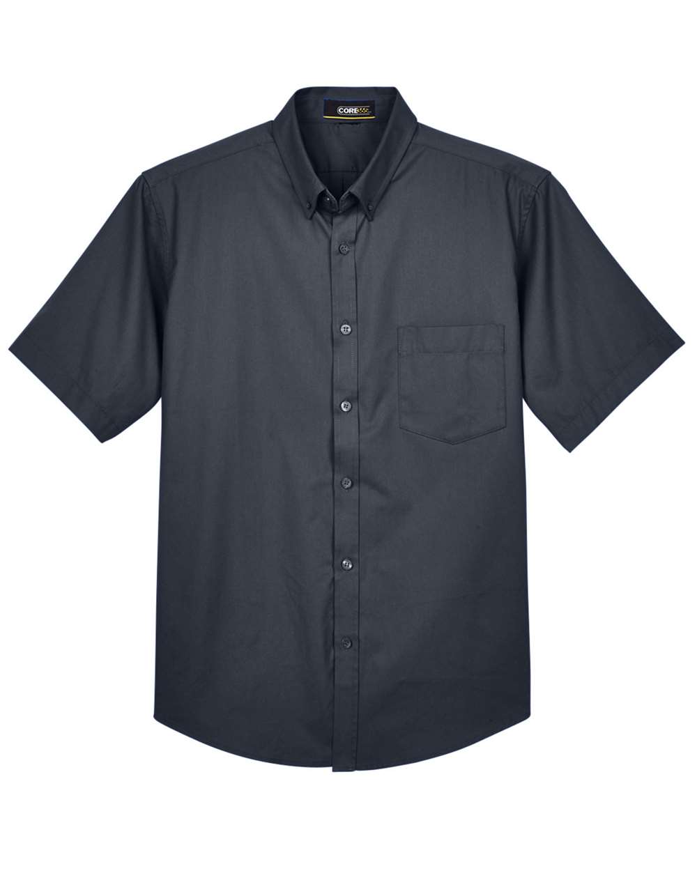 CORE365 Men's Optimum Short Sleeve Twill Dress Shirt. 88194 - Carbon