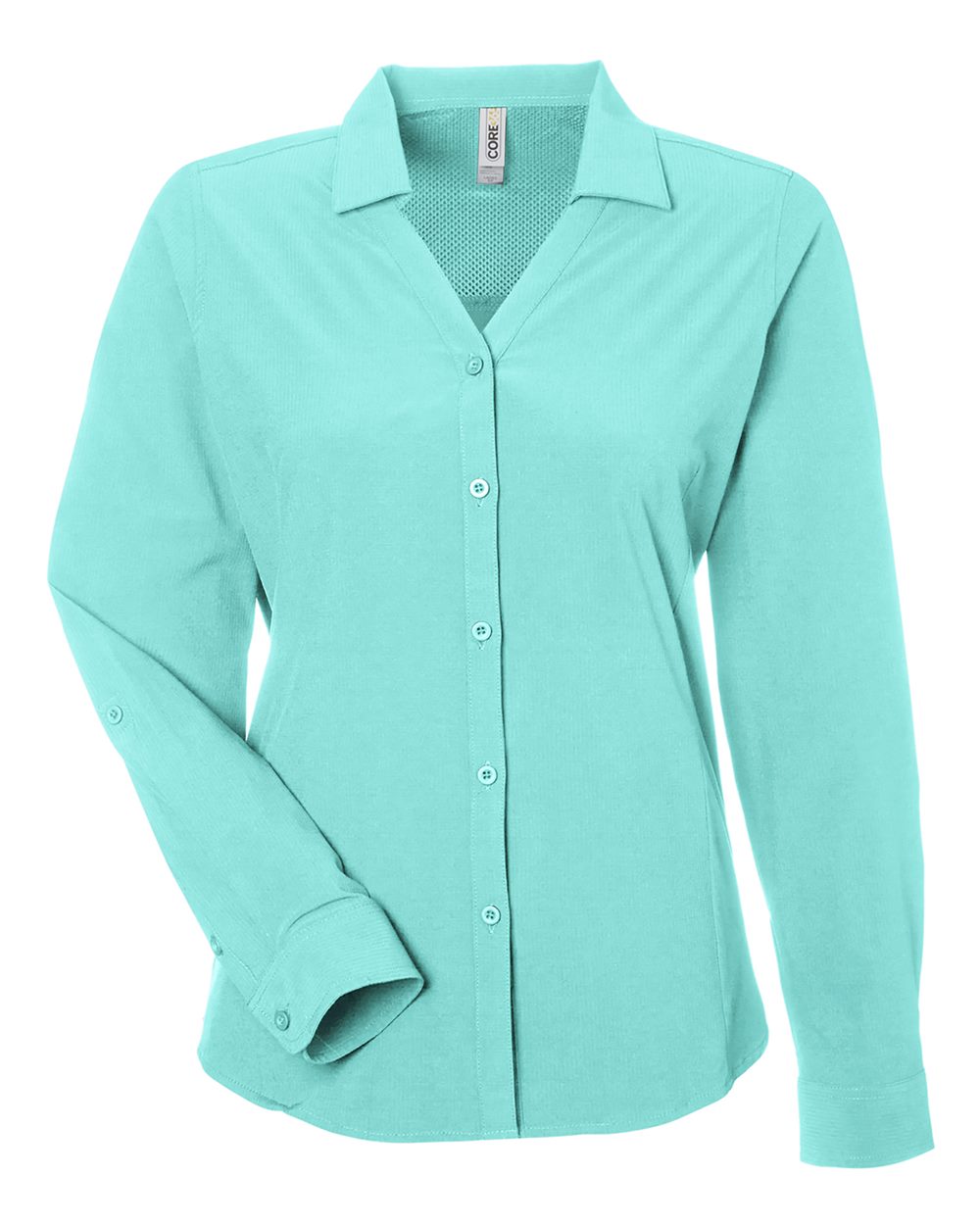CORE365 Women's Ultra UVP® Marina Shirt. CE510LW - Sea Glass