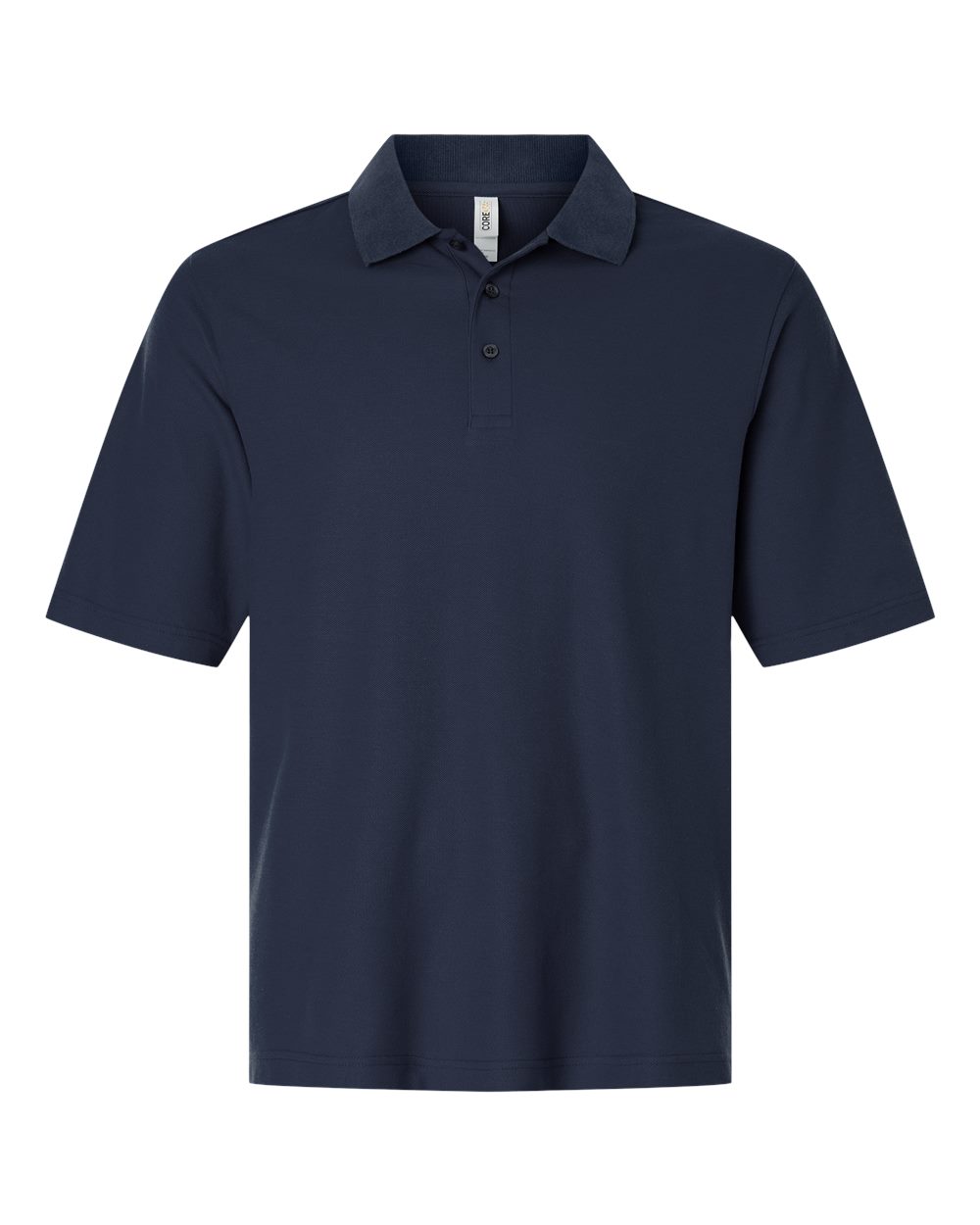CORE365 Men's Tall Resolve CVC Performance Pique Polo. CE106T - Classic Navy