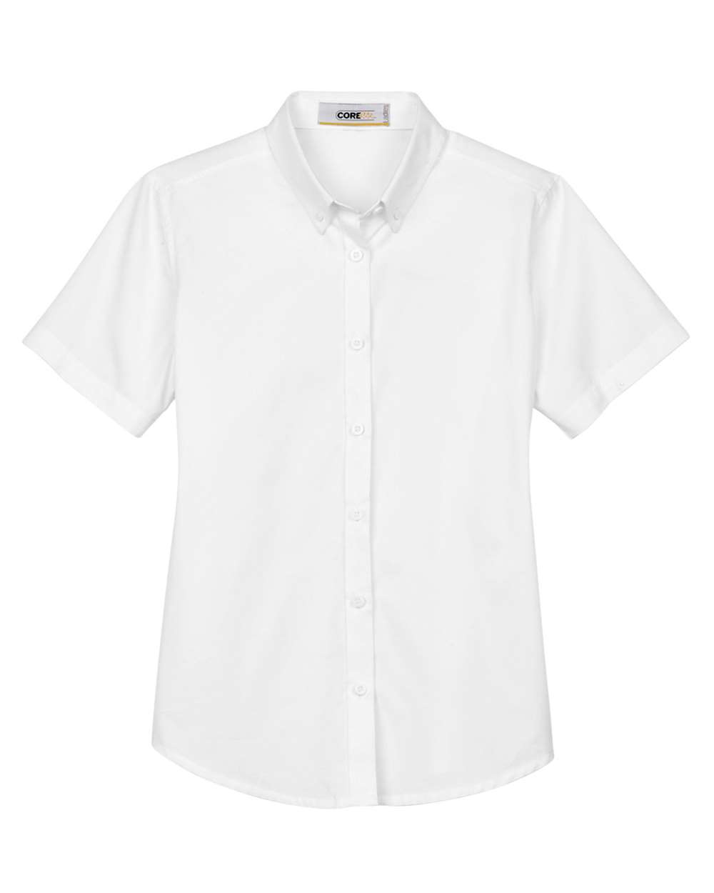 CORE365 Women's Optimum Short Sleeve Twill Shirt. 78194 - White