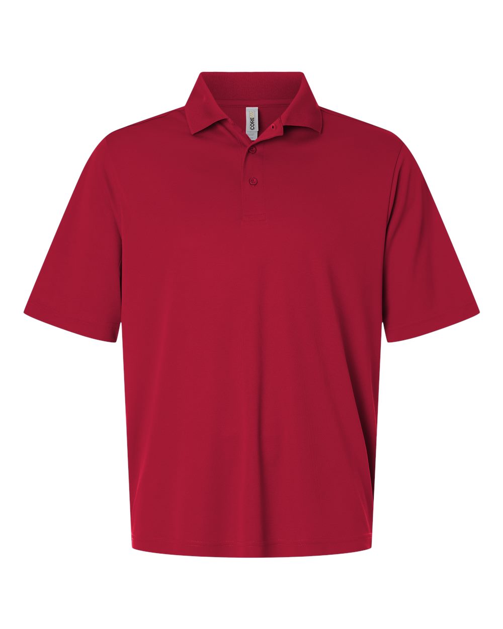 CORE365 Men's Tall Nova Performance Pique Polo. CE108T - Classic Red