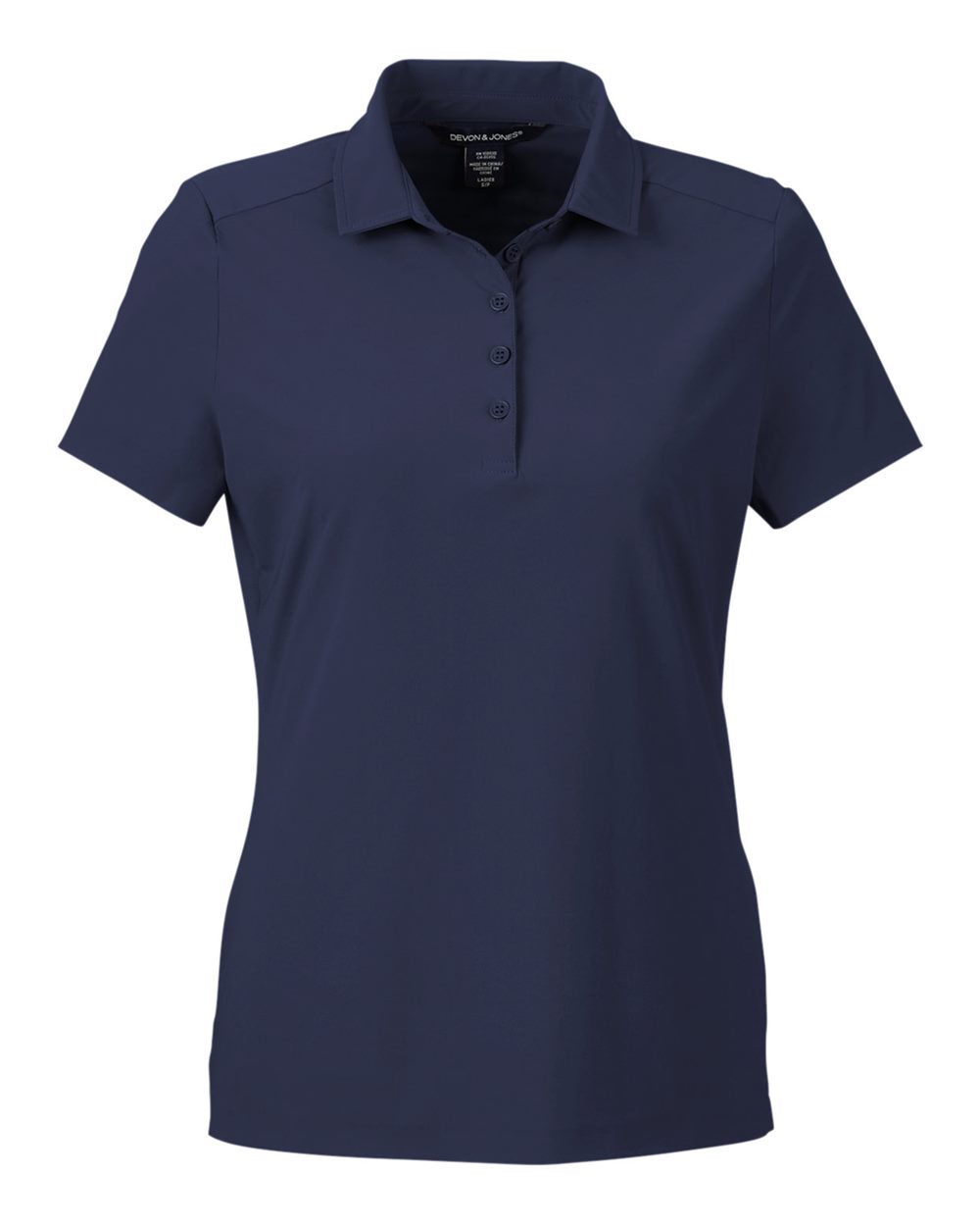 Devon & Jones Women's CrownLux Performance® Windsor Welded Polo. DG110W - Navy