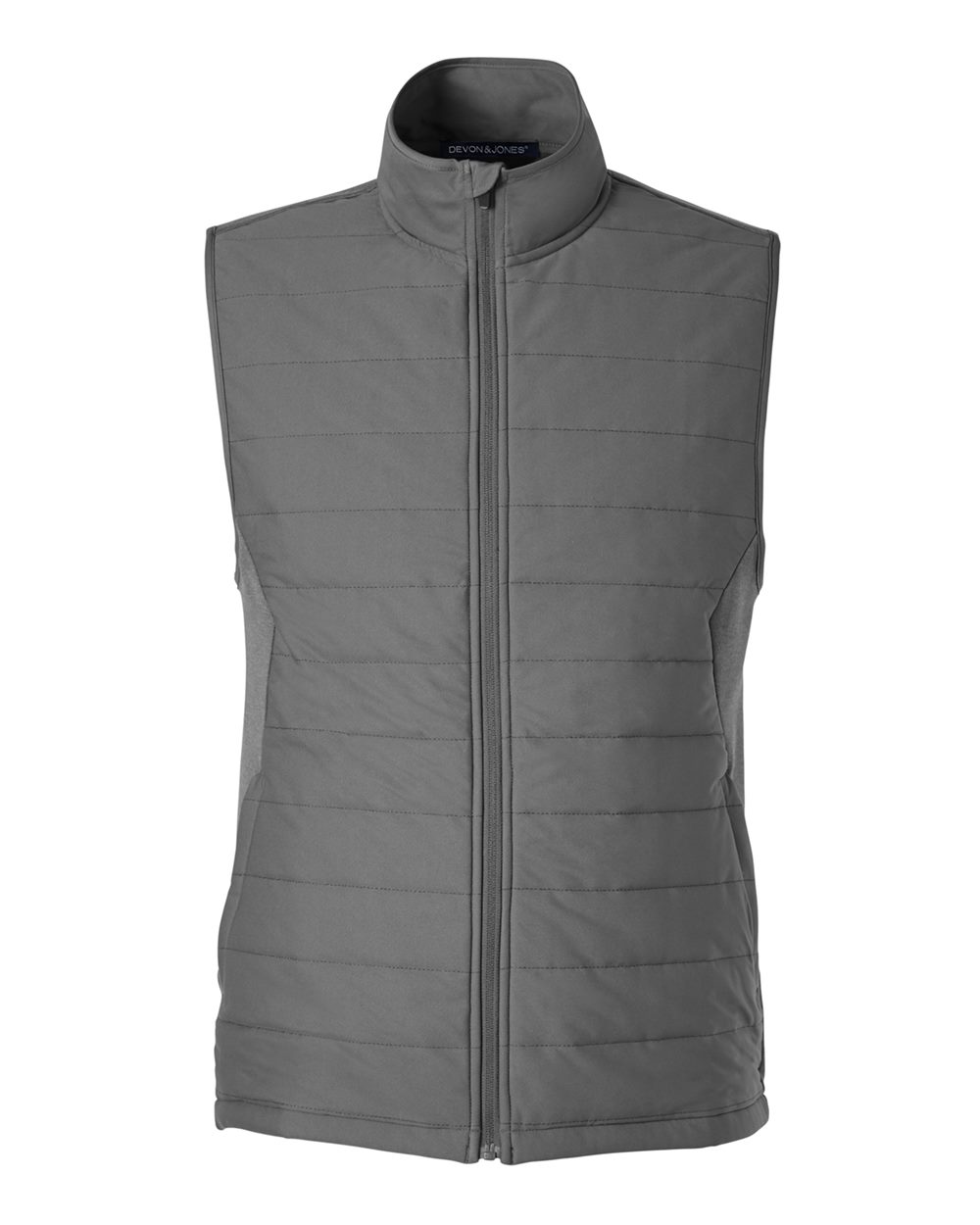 Devon & Jones Men's New Classics® Charleston Hybrid Vest. DG706 - Graphite Melange/ Graphite