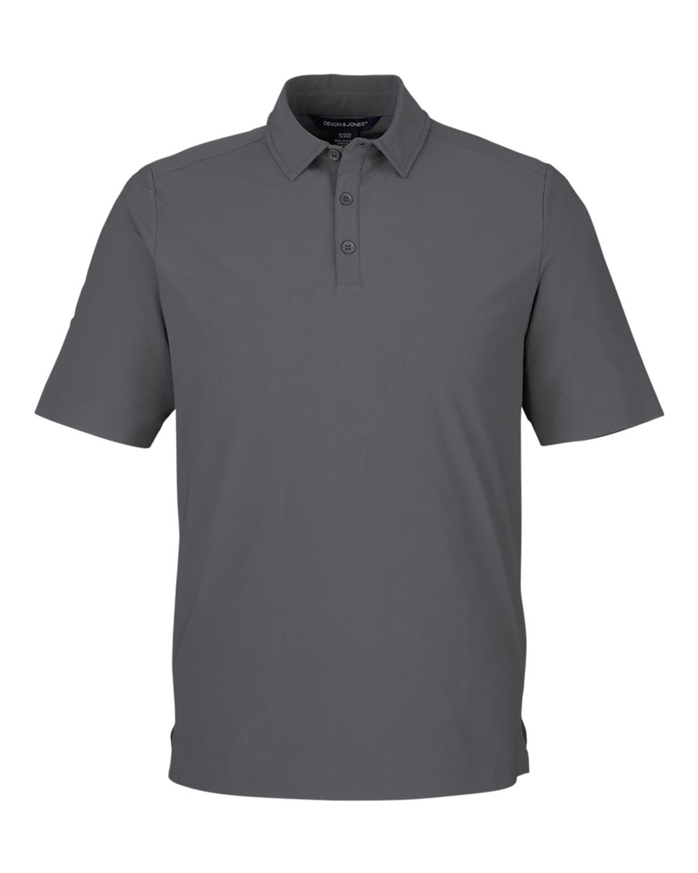 Devon & Jones Men's CrownLux Performance® Windsor Welded Polo. DG110 - Graphite