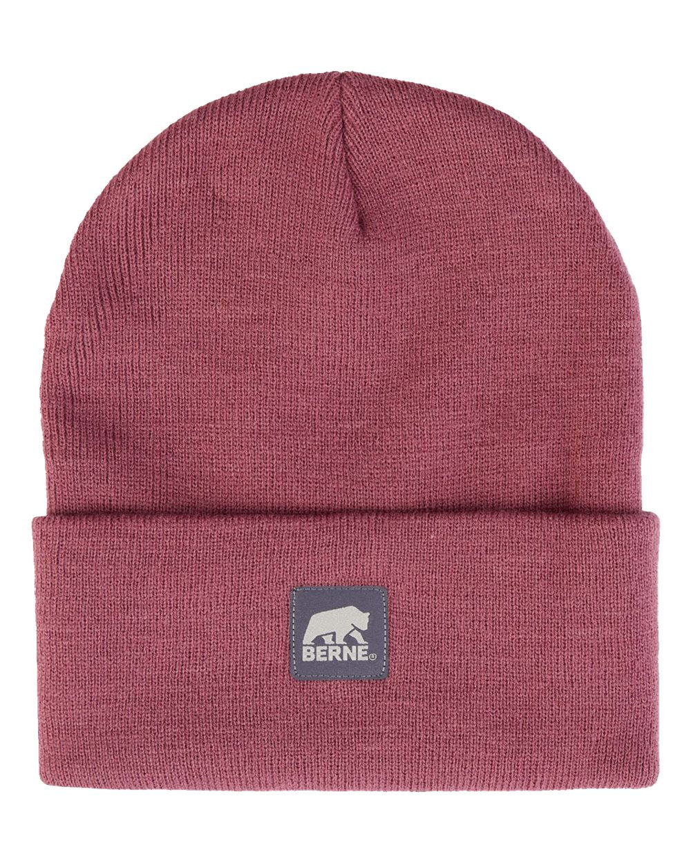 Berne Apparel Heritage Knit Cuff Beanie. H150 - Mauve