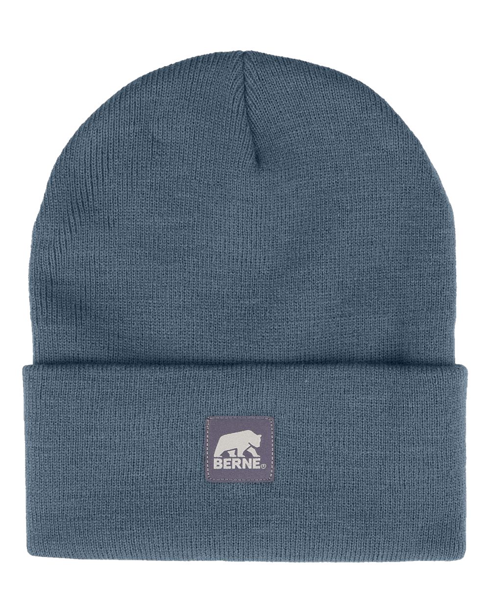 Berne Apparel Heritage Knit Cuff Beanie. H150 - Steel Blue
