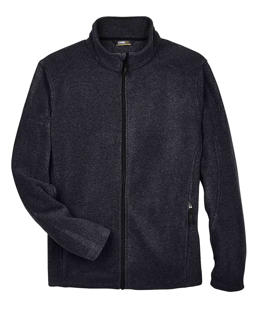 CORE365 Men's Tall Journey Fleece Jacket. 88190T - Heather Charcoal