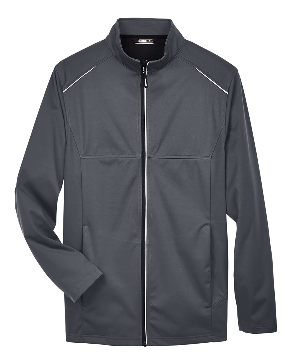 CORE365 Men's Tall Techno Lite Three-Layer Knit Tech-Shell. CE708T - Carbon