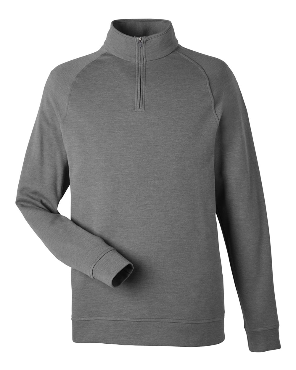 Devon & Jones Men's New Classics® Charleston Quarter-Zip Pullover. DG481 - Graphite Melange