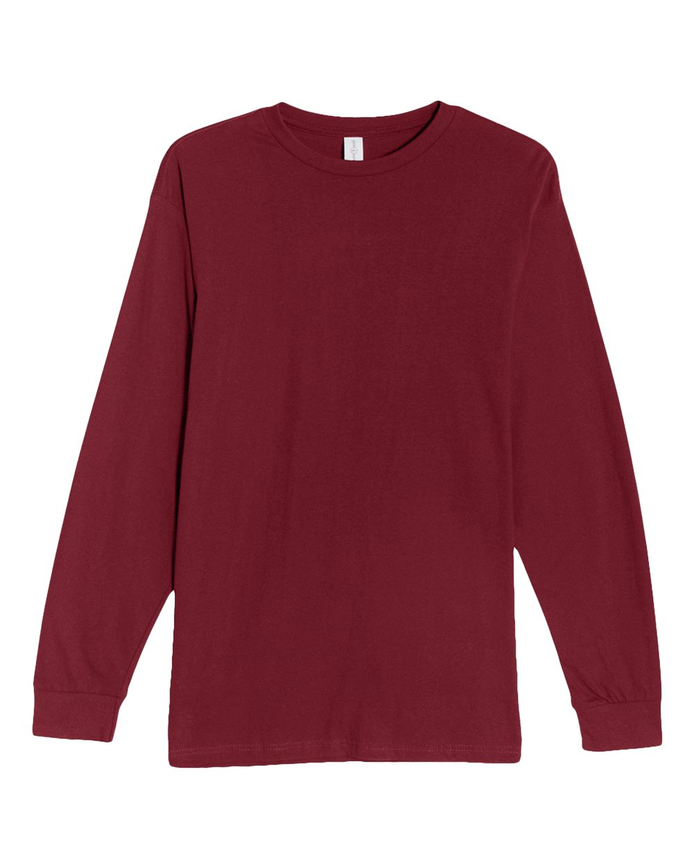 Lane Seven Unisex Heavyweight Long Sleeve Tee. LS15009 - Burgundy