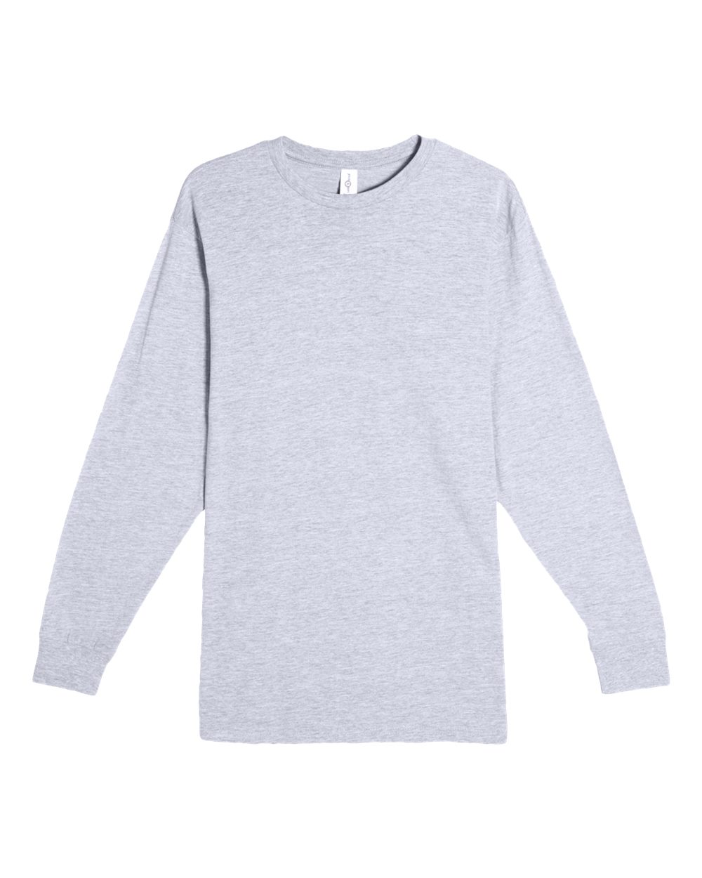 Lane Seven Unisex Heavyweight Long Sleeve Tee. LS15009 - Heather Grey