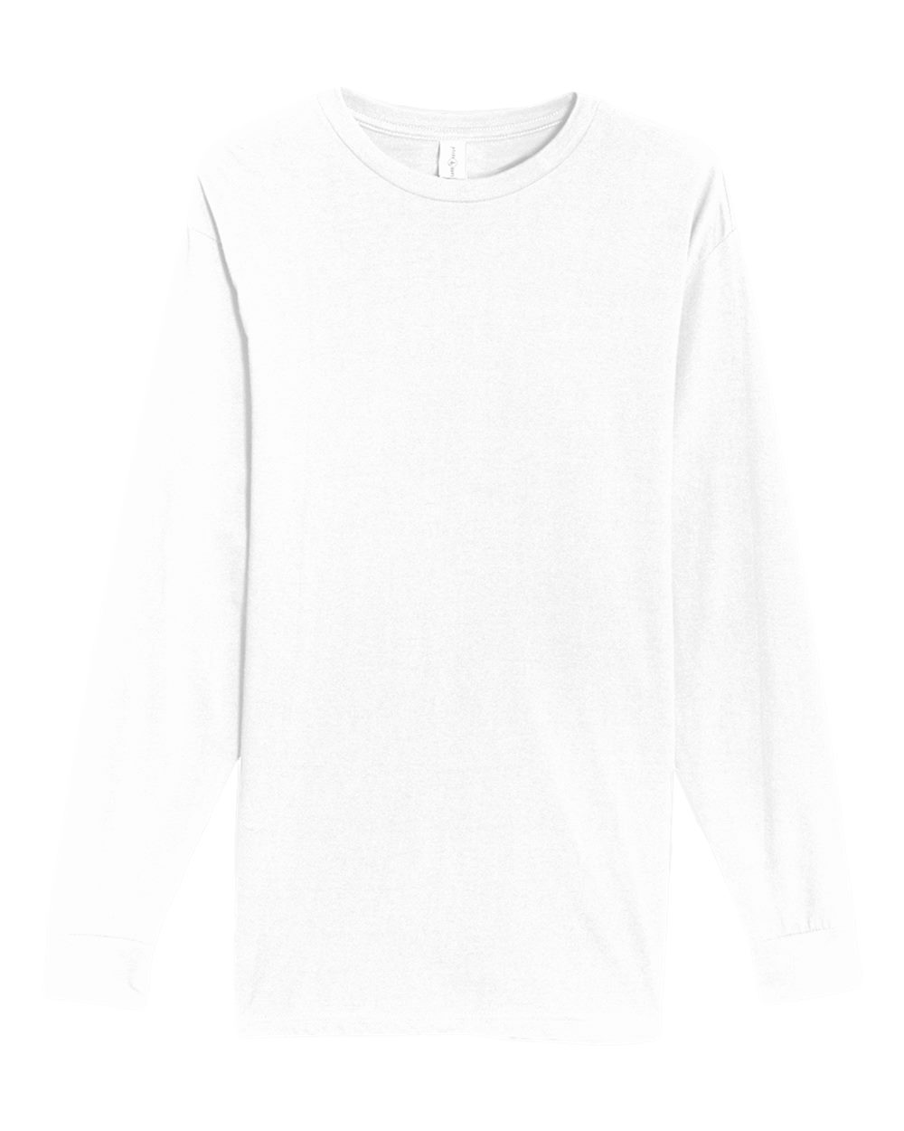 Lane Seven Unisex Heavyweight Long Sleeve Tee. LS15009 - White