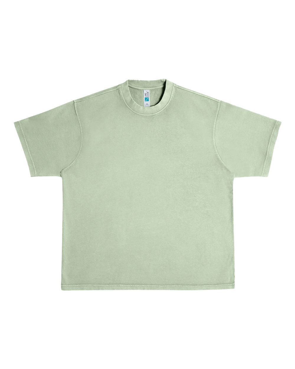 Lane Seven Unisex Urban Heavyweight Tee. LS16005 - Pigment Oil Green