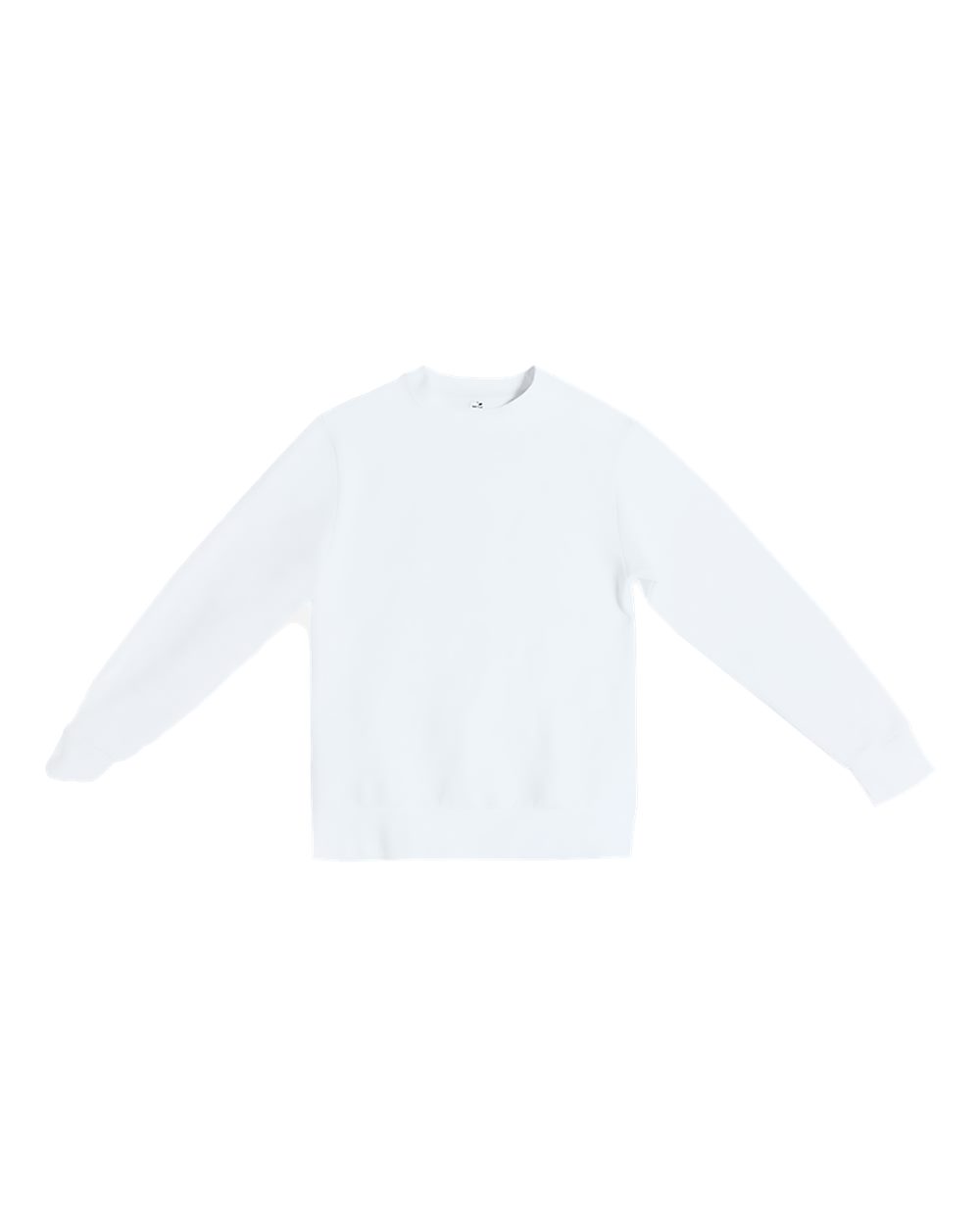 Lane Seven Unisex Urban Crewneck Sweatshirt. LS16004 - White