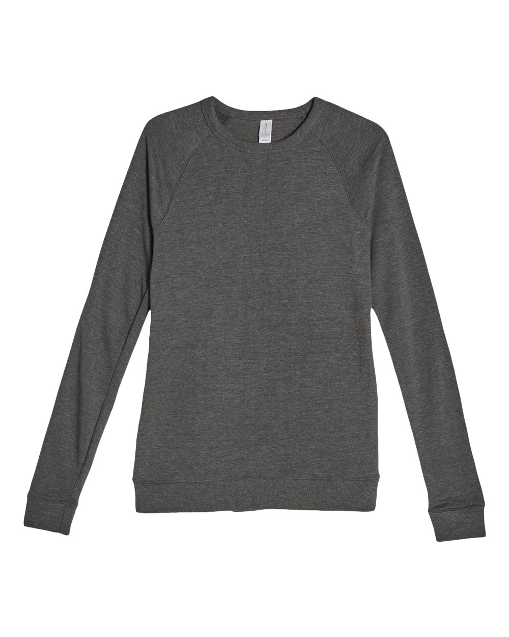 Lane Seven Unisex French Terry Crewneck Sweatshirt. LS13004 - Charcoal Heather