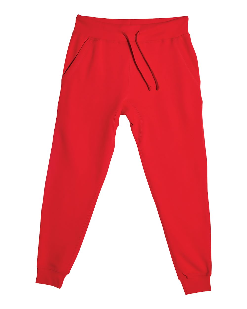 Lane Seven Unisex Premium Joggers. LST006 - Red