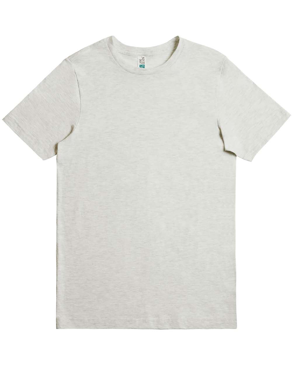 Lane Seven Unisex Deluxe CVC Tee. LS15000CVC - Oatmeal Heather