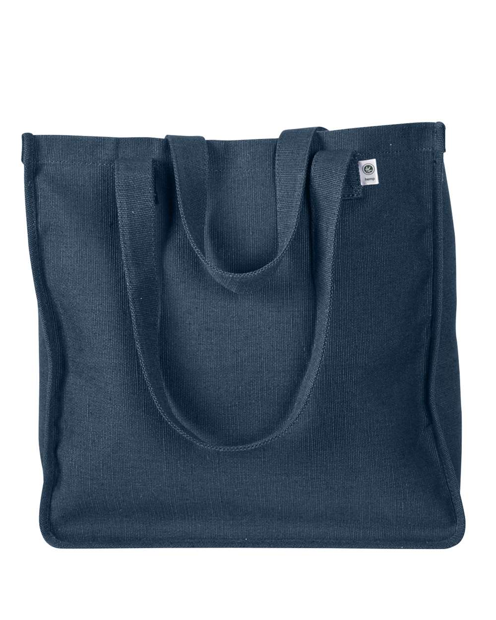 econscious Hemp Market Tote. EC8015 - Navy