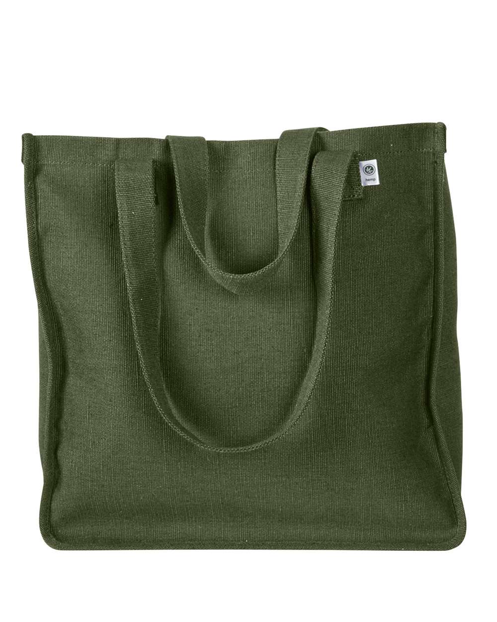 econscious Hemp Market Tote. EC8015 - Olive