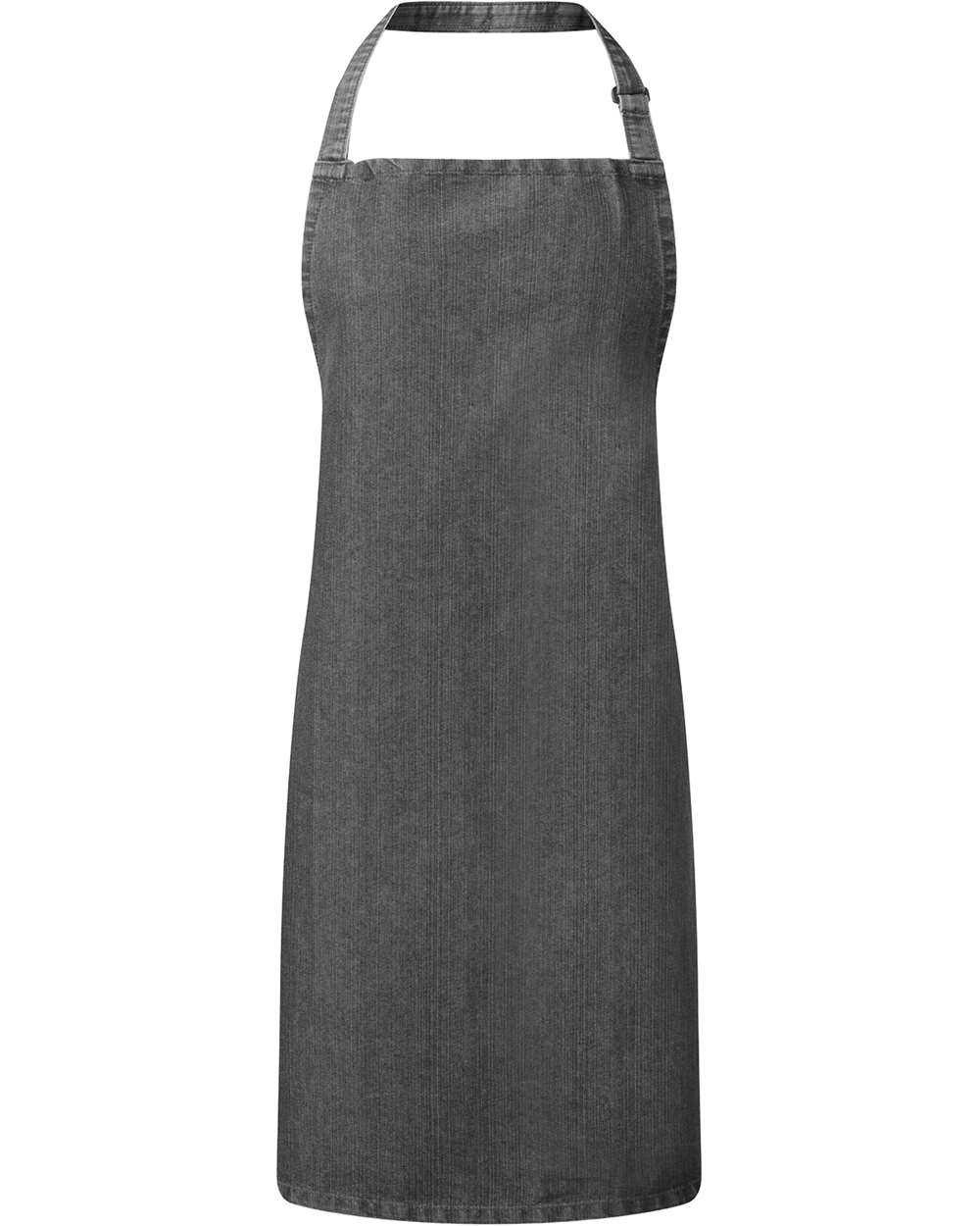 Artisan Collection by Reprime Recycled Bib Apron. RP150 - Black Denim
