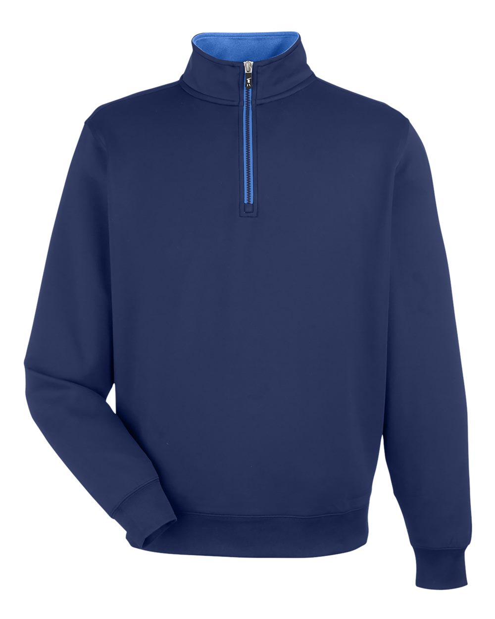 Fairway & Greene Men's Caves Tech Quarter-Zip Pullover. C11512 - Marine