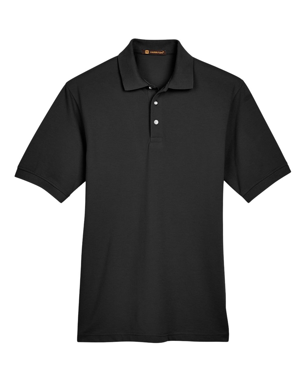 Harriton Men's Easy Blend™ Polo. M265 - Black