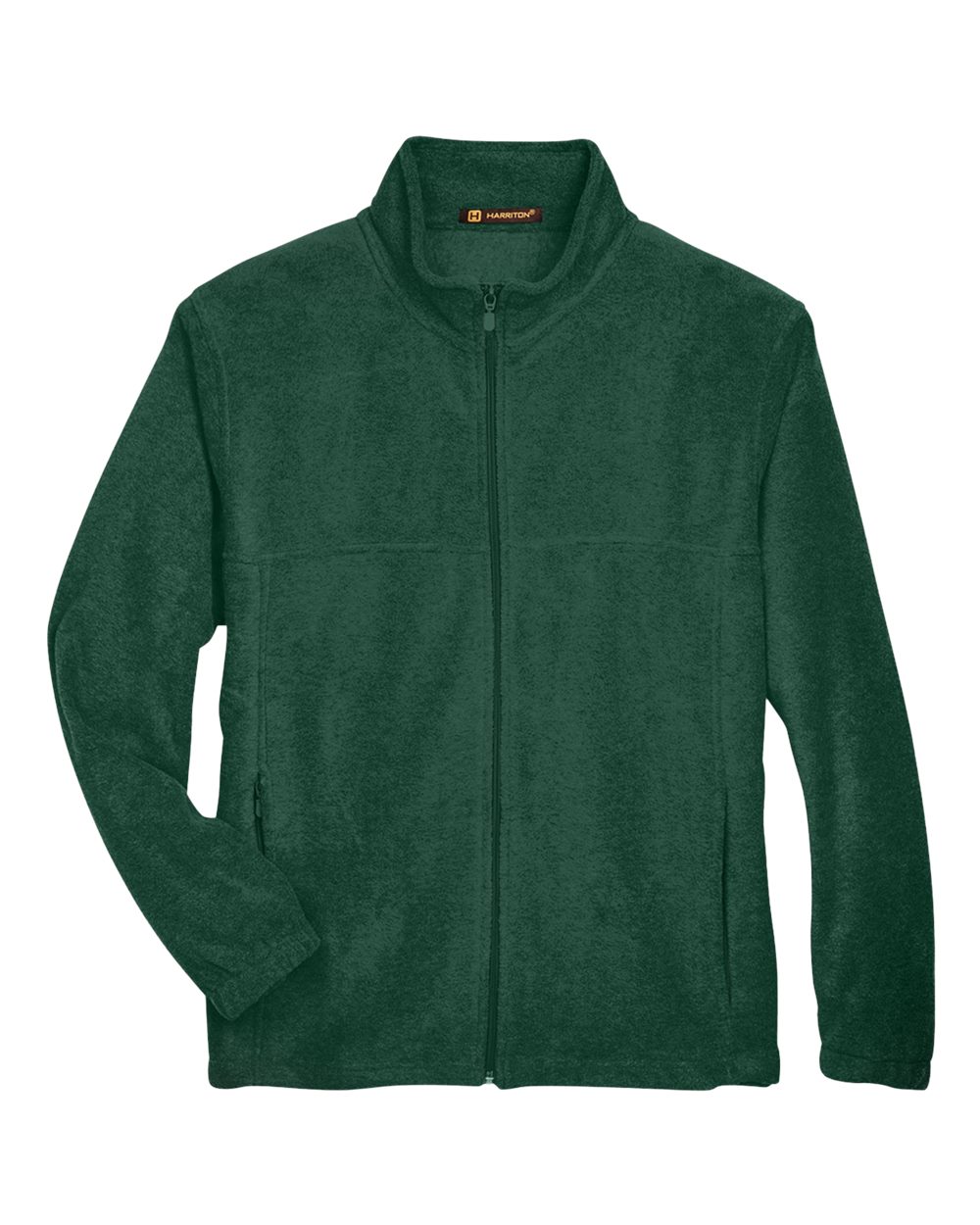 Harriton Men's Full-Zip Fleece. M990 - Hunter