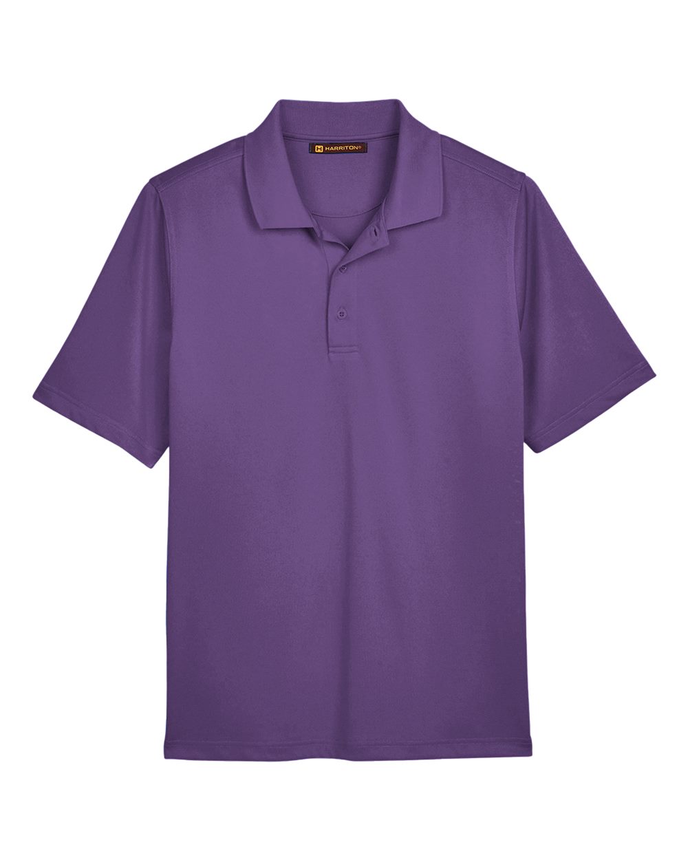 Harriton Men's Advantage Snag Protection Plus Polo. M348 - Team Purple