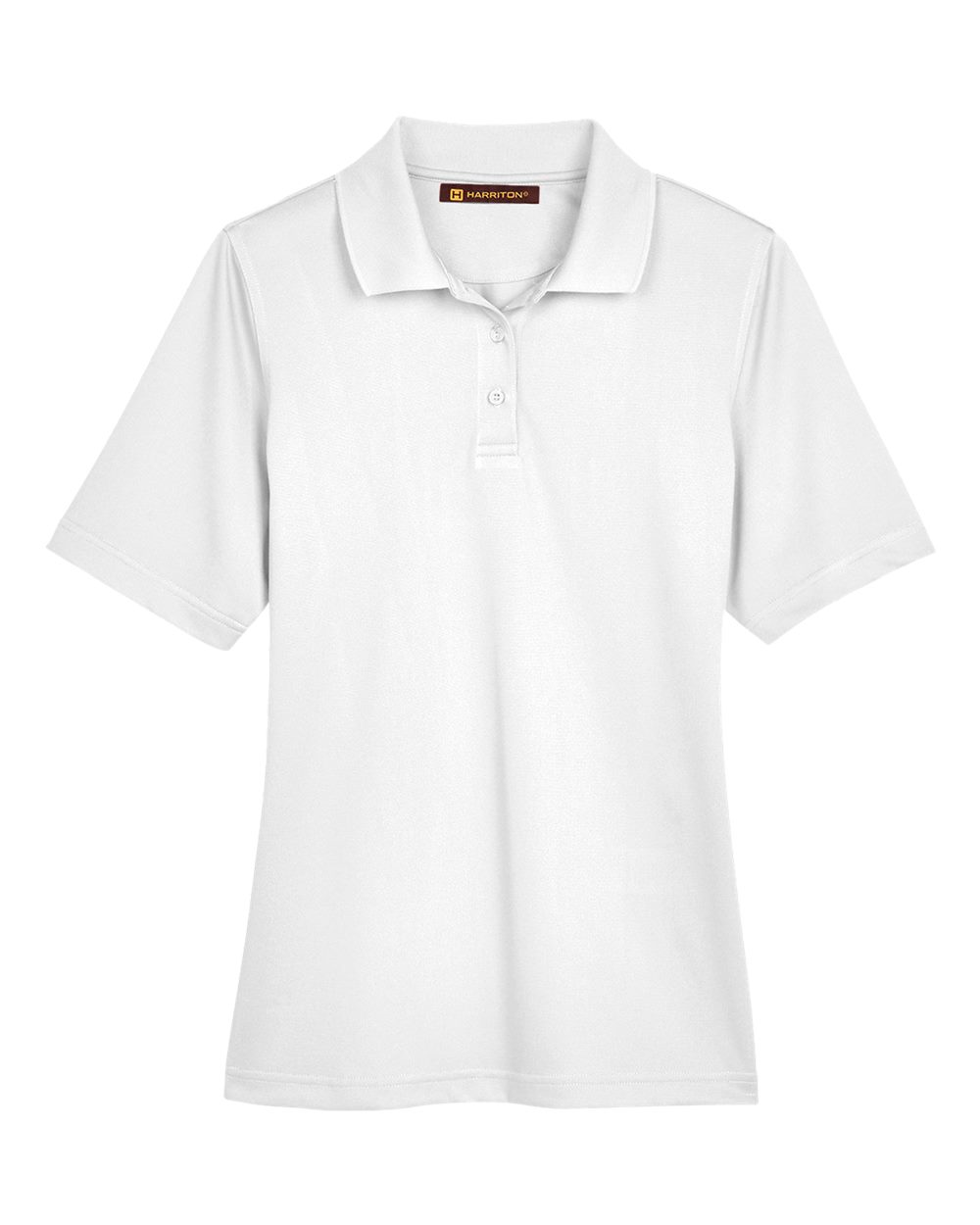 Harriton Women's Advantage Snag Protection Plus Polo. M348W - White