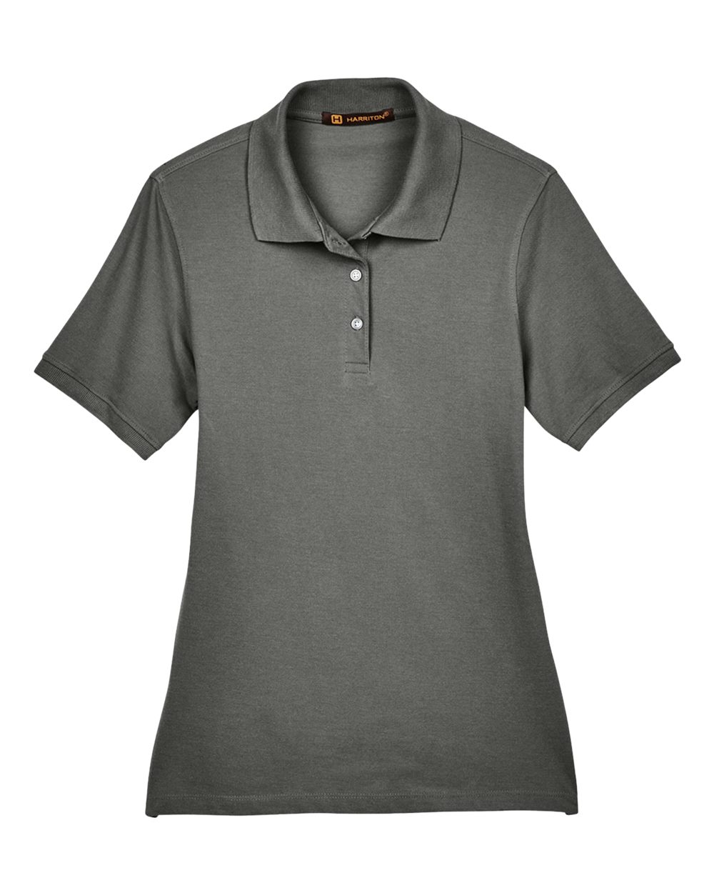 Harriton Women's Easy Blend Polo. M265W - Charcoal