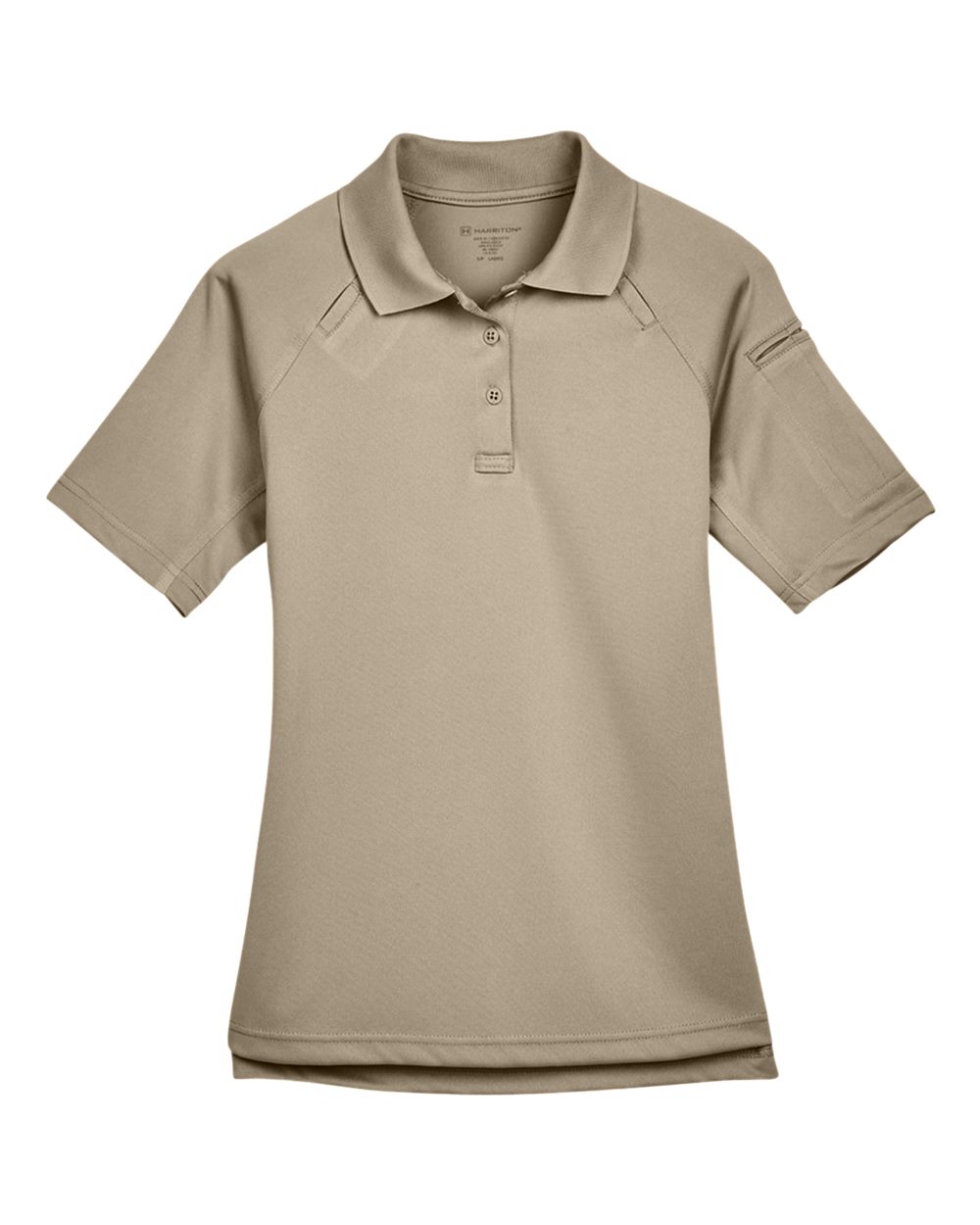 Harriton Women's Advantage Tactical Polo. M211W - Desert Khaki