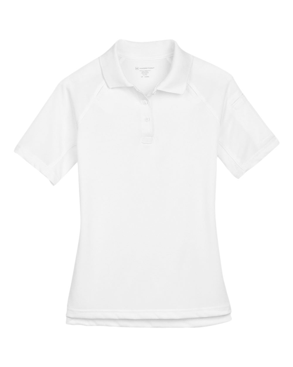 Harriton Women's Advantage Tactical Polo. M211W - White