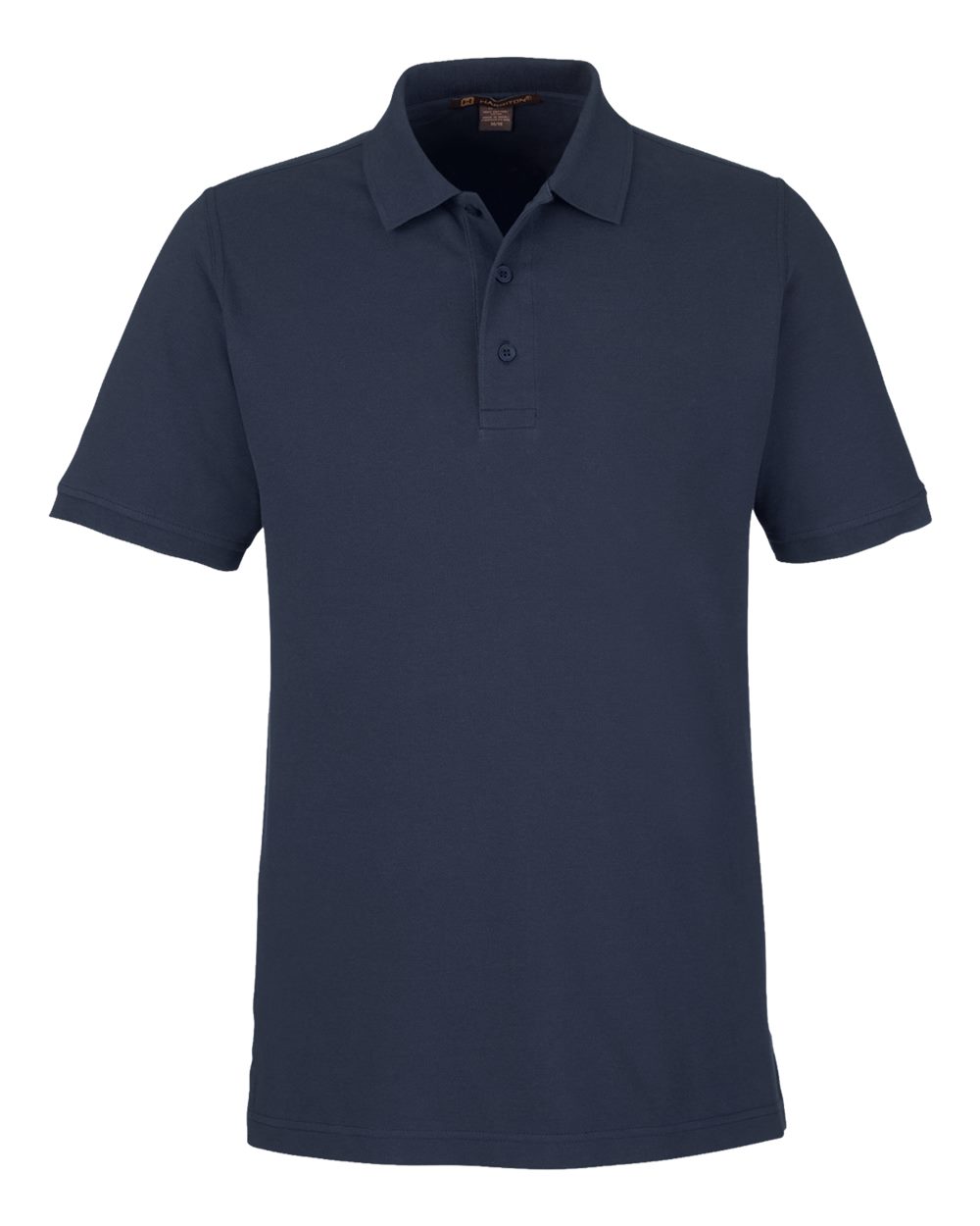 Harriton Men's Valiant Cotton Snag Protect Polo. M205 - Dark Navy