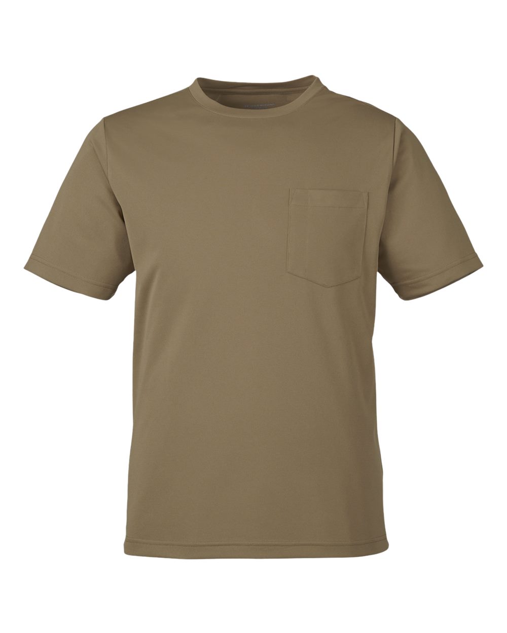 Harriton Unisex Charge Snag and Soil Protect T-Shirt. M118 - Coyote Brown