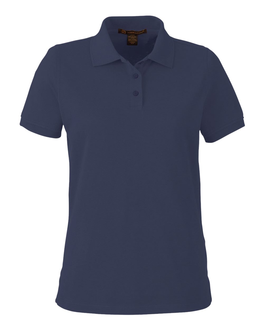 Harriton Women's Valiant Cotton Snag Protect Polo. M205W - Dark Navy