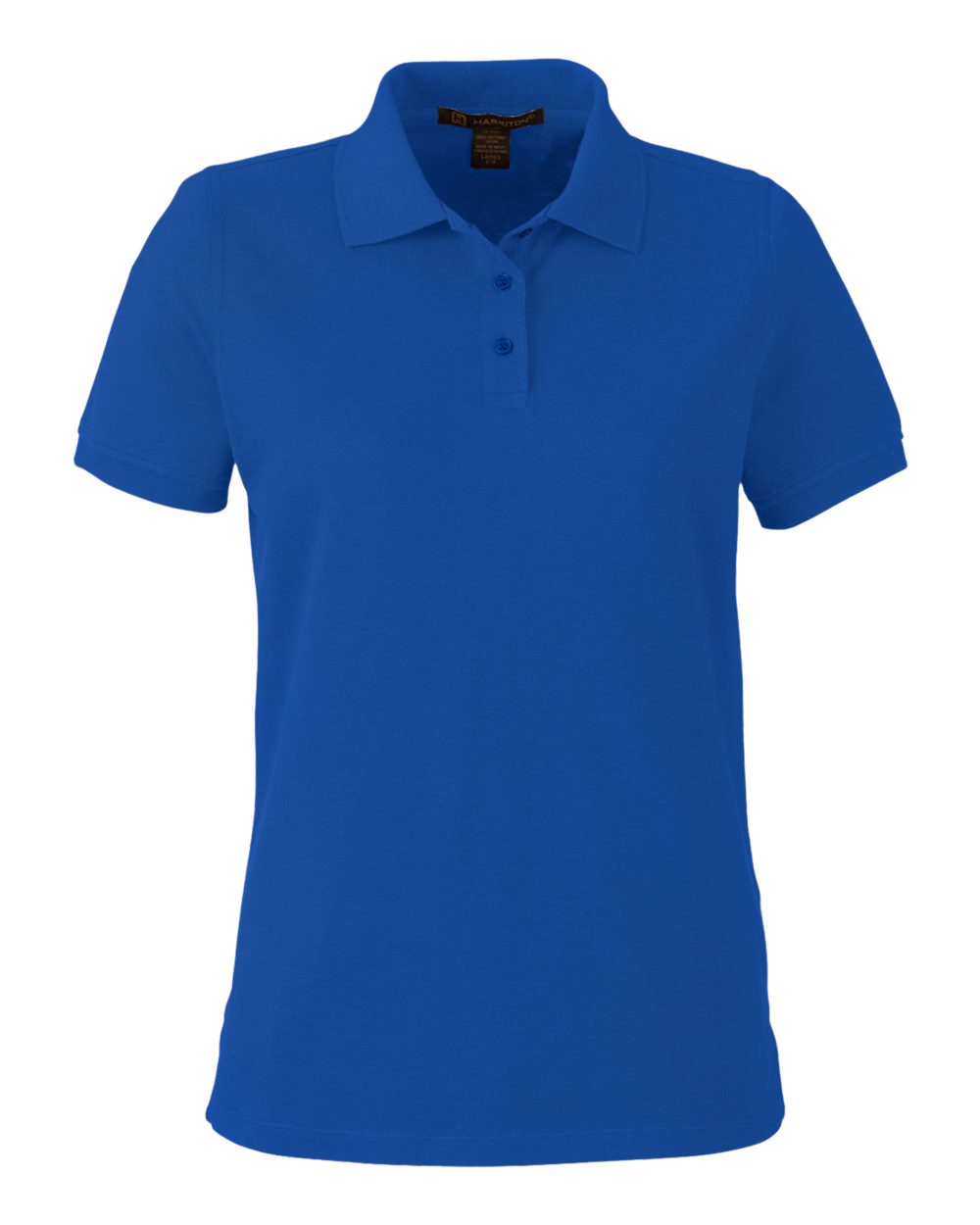 Harriton Women's Valiant Cotton Snag Protect Polo. M205W - True Royal