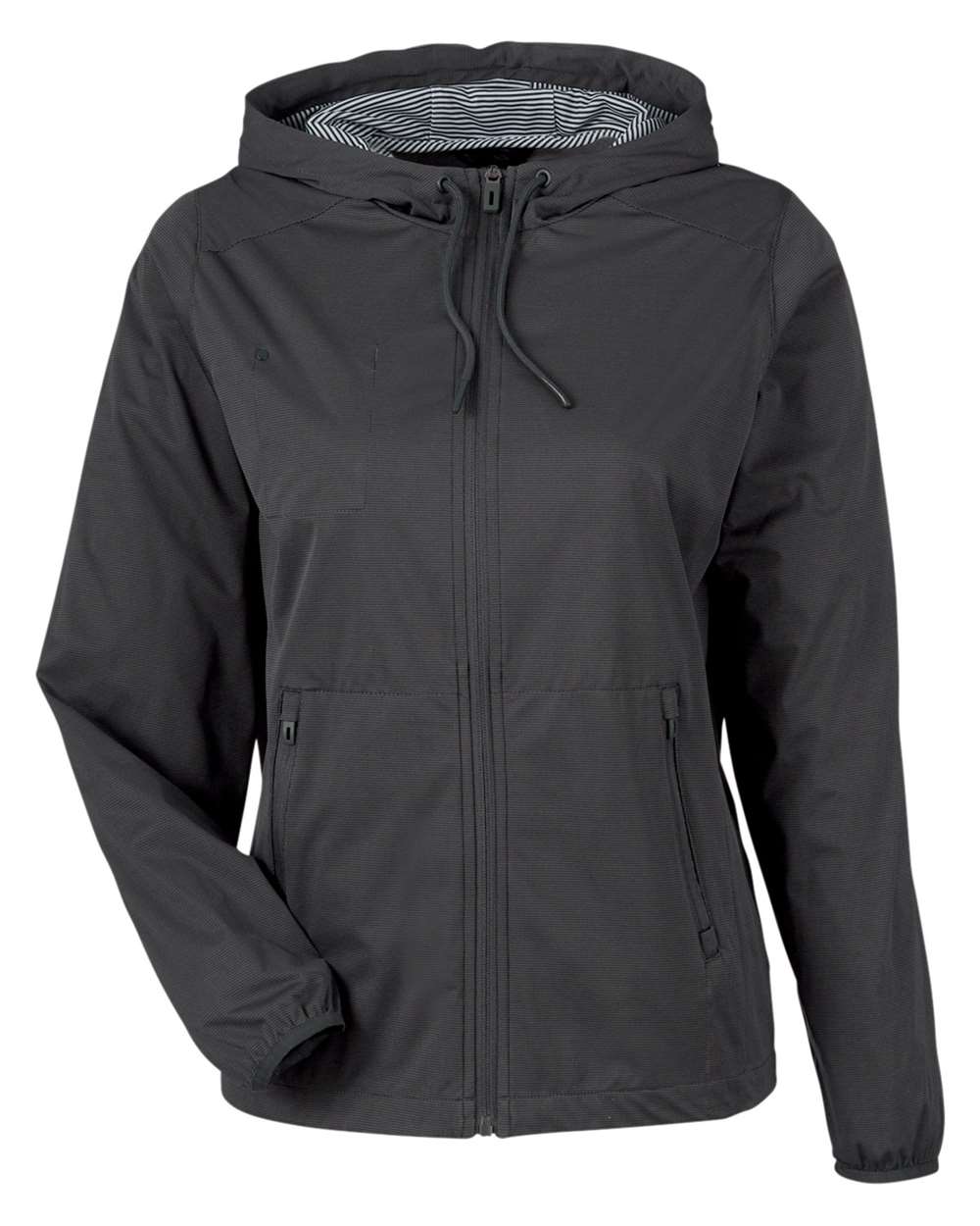North End Women's Network Lightweight Jacket. NE75W - Carbon Heather