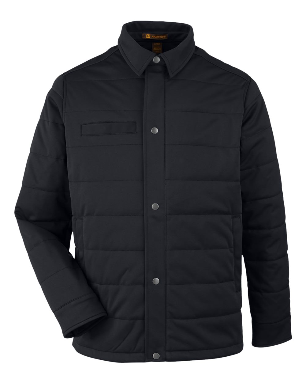 Harriton Unisex Guardian Soft Shell Chore Coat. M821 - Black