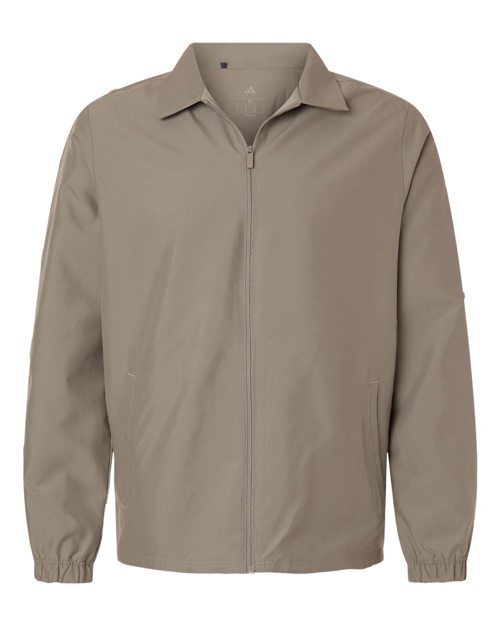 Adidas Men's Lifestyle Full-Zip Jacket. A714 - Putty Beige