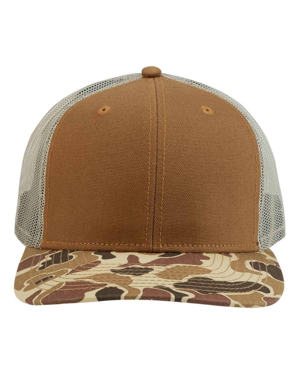 DRI DUCK Ridge Trucker Cap. 3091 - Saddle/ Duck Camo