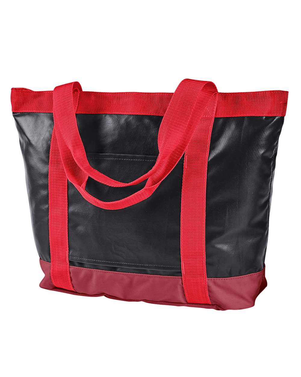 BAGedge All-Weather Tote. BE254 - Black/ Red