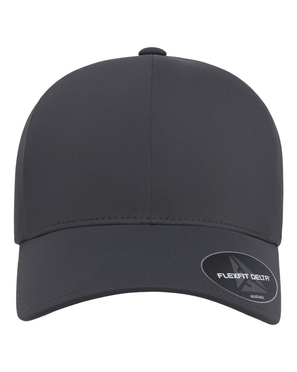 Flexfit Delta® Snapback Perforated Cap. 180AP - Dark Grey