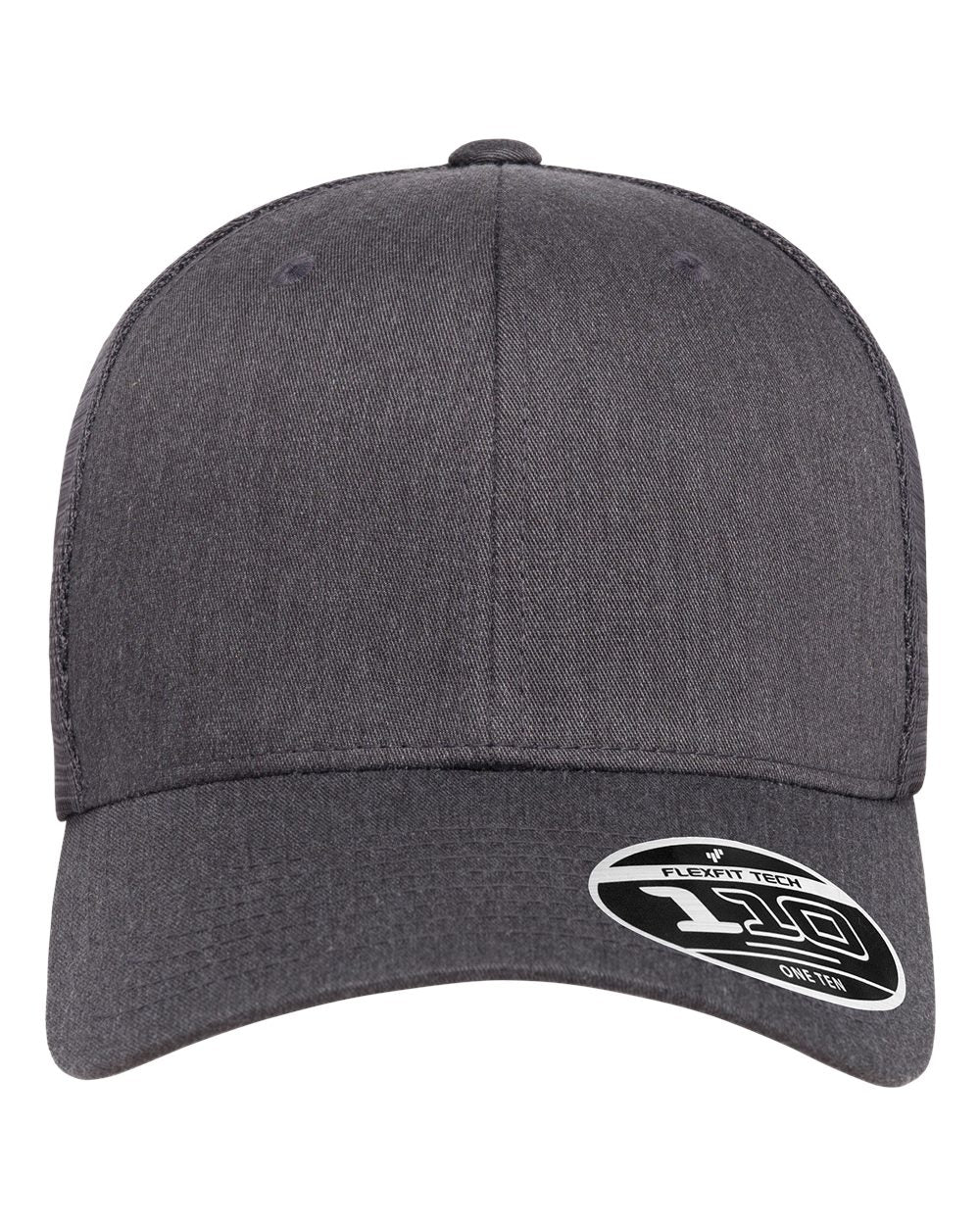 Flexfit 110® Mesh-Back Cap. 110M - Dark Heather Grey