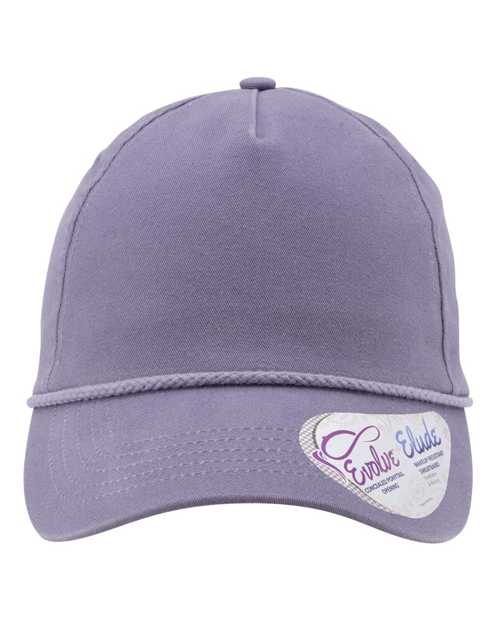 Infinity Her Women's Five-Panel Rope Cap. MAYA - Violet/ Snow Leopard